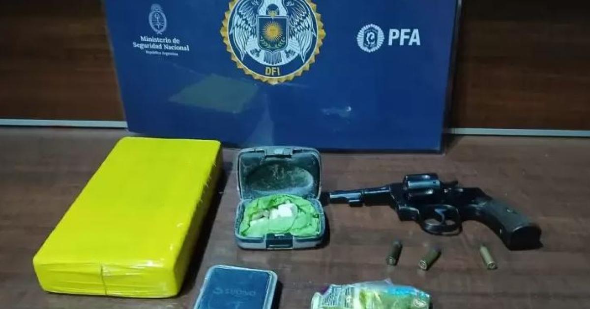 Cocaína inacutada en el municipio de Morón - Foto- El Economista