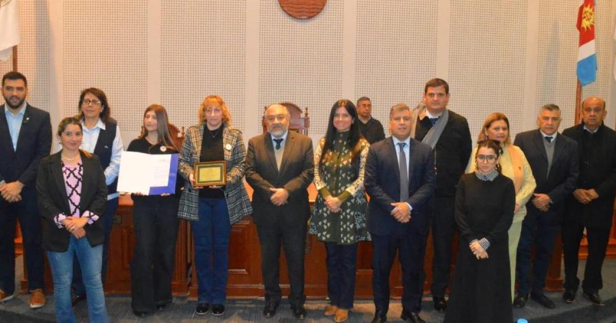 Liliana Covi recibioacute un reconocimiento en el Concejo Deliberante de Santiago del Estero