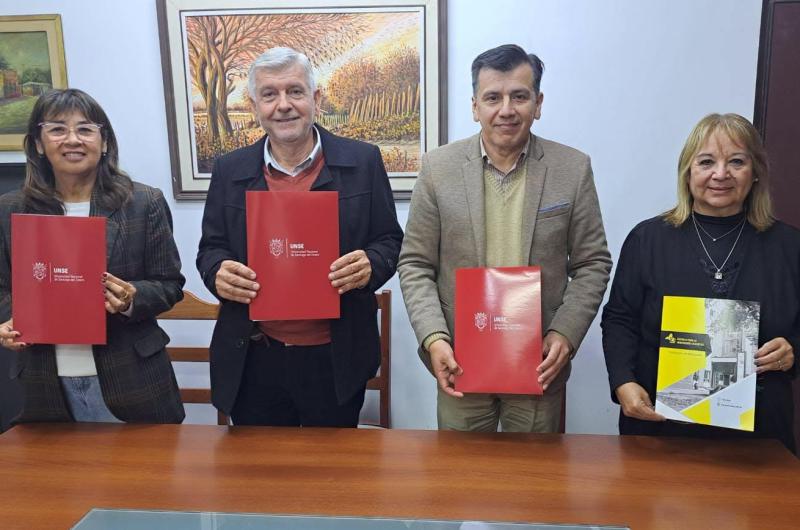 La UNSE firmoacute un convenio con la Municipalidad de Nueva Esperanza