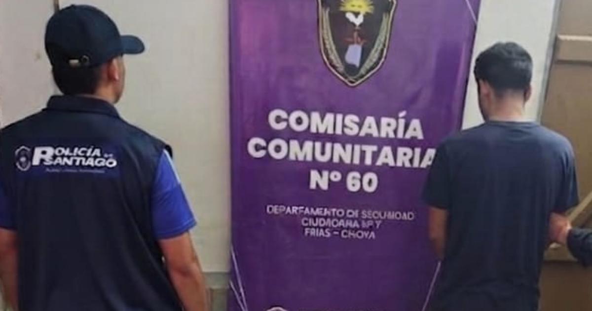 Detuvieron a un hombre acusado de robo tras un procedimiento policial