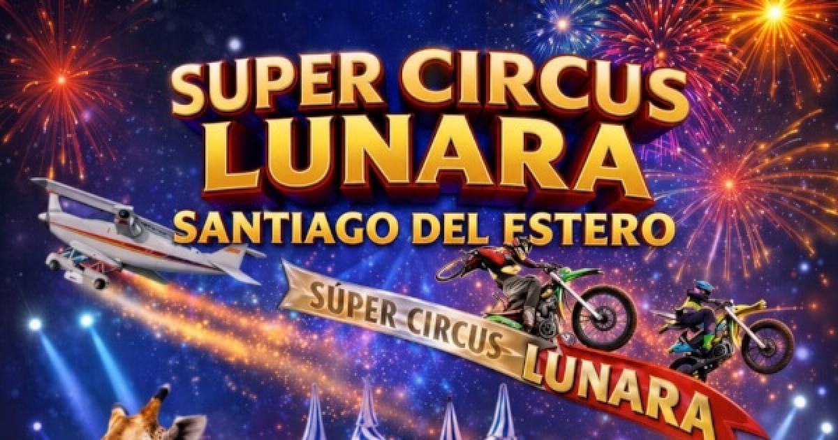 iexclEstos son los ganadores de las entradas para el Suacuteper Circus Lunara