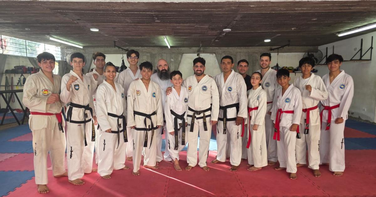 EXPONENTES Los representantes de la escuela Top Team viajaron a Misiones para ser parte del Sudamericano