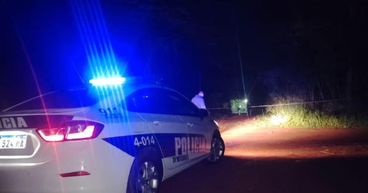 El lugar donde encontraron el cuerpo de la adolescente - Foto- Infobae