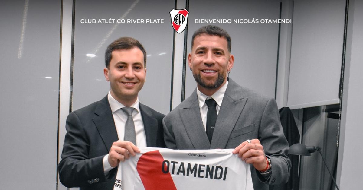Es oficial- Otamendi llega a River para sumar jerarquiacutea