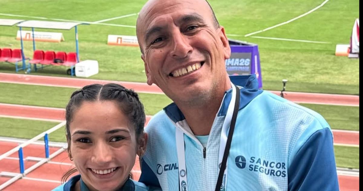 iexclQueacute orgullo La friense Neacutelida Pentildeaflor hizo historia al subir al podio en el Campeonato Iberoamericano de Atletismo en Lima Peruacute