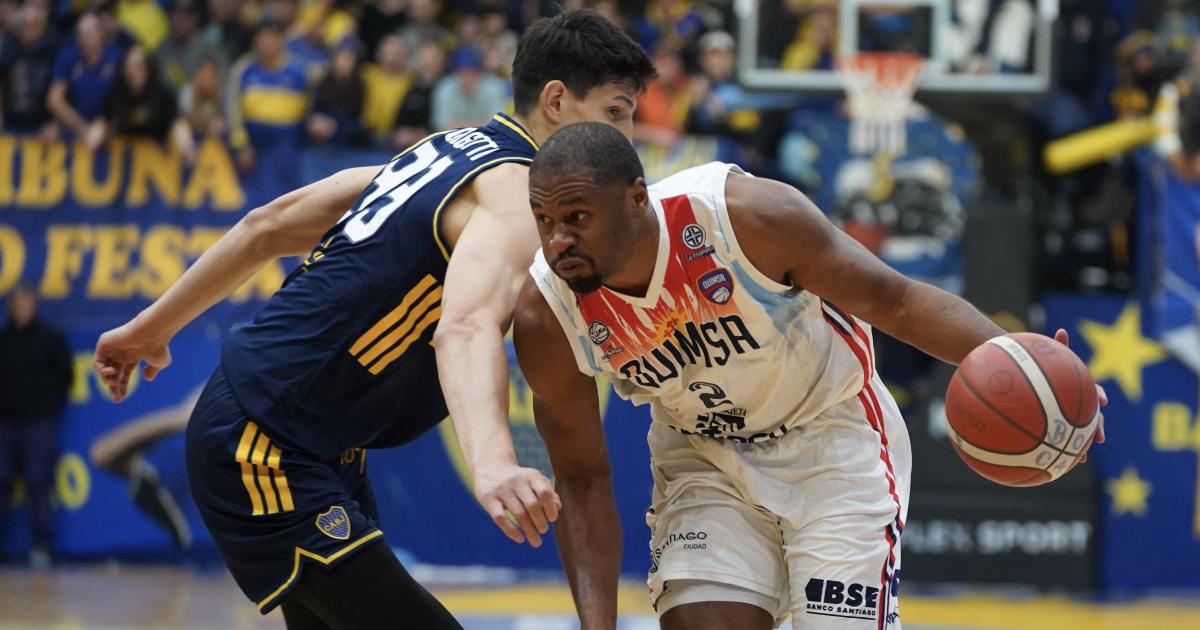 Quimsa perdioacute en el cierre y habraacute cuarto juego