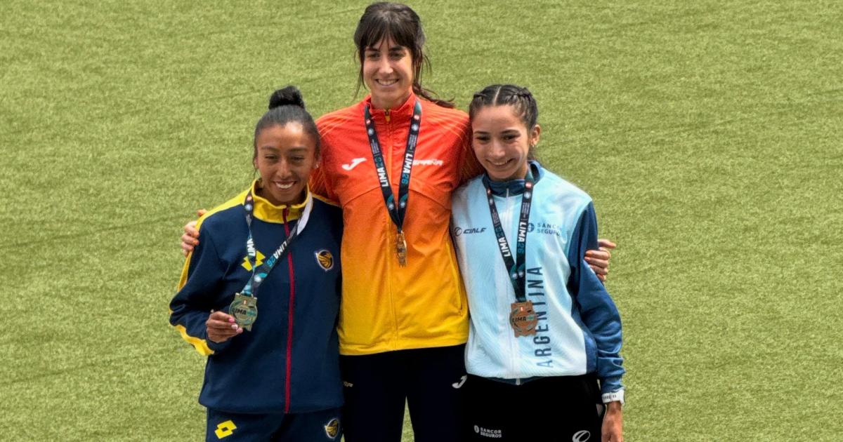 iexclHistoacuterico Neacutelida Pentildeaflor obtuvo una medalla de bronce en el Iberoamericano