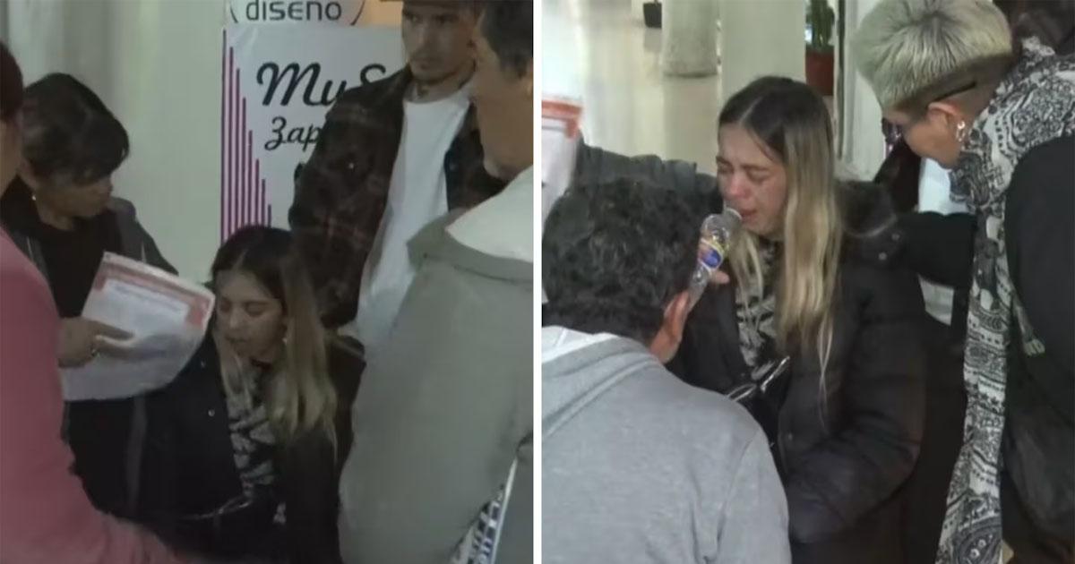 La mamaacute de Agostina se descompensoacute en medio de la buacutesqueda de la adolescente