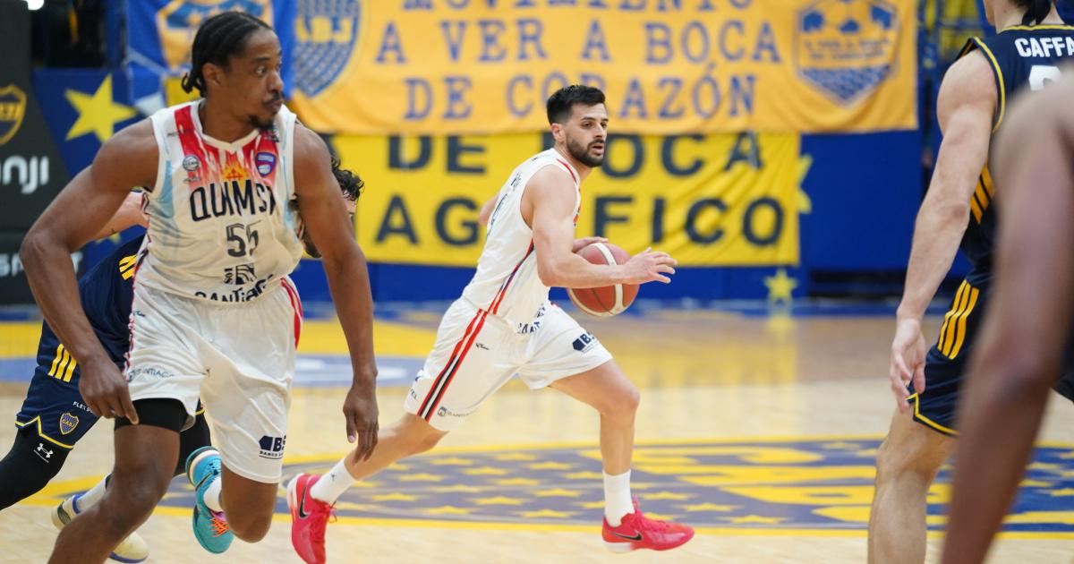 Quimsa perdioacute en el cierre y habraacute cuarto juego