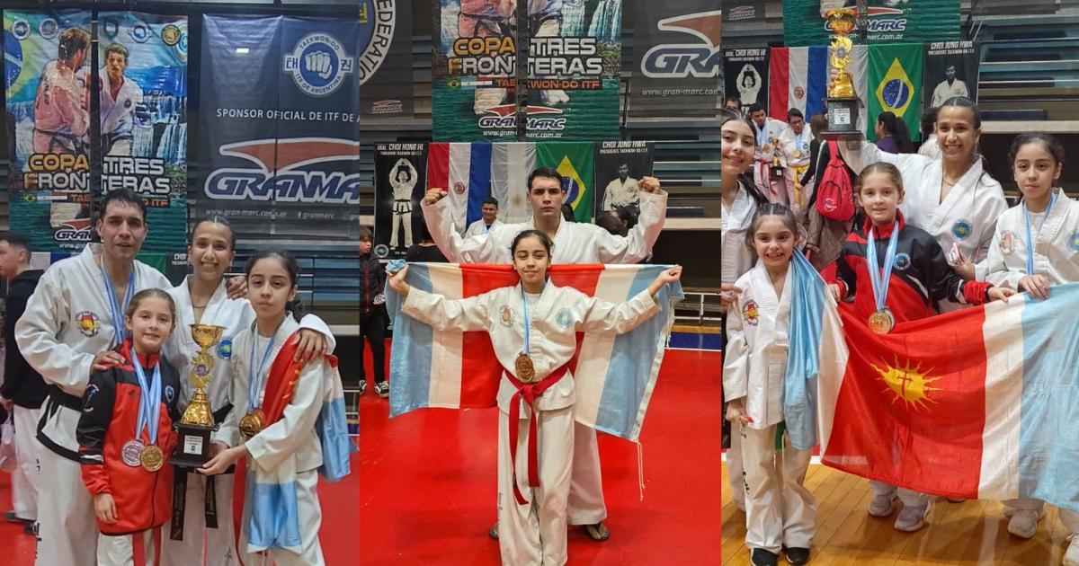 Santiago del Estero brilloacute en el Campeonato Internacional Tres Fronteras de Taekwondo
