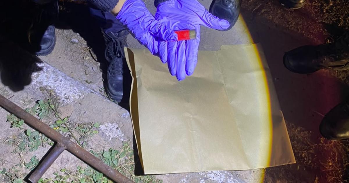 Detuvieron a un joven que portaba una tumbera cargada