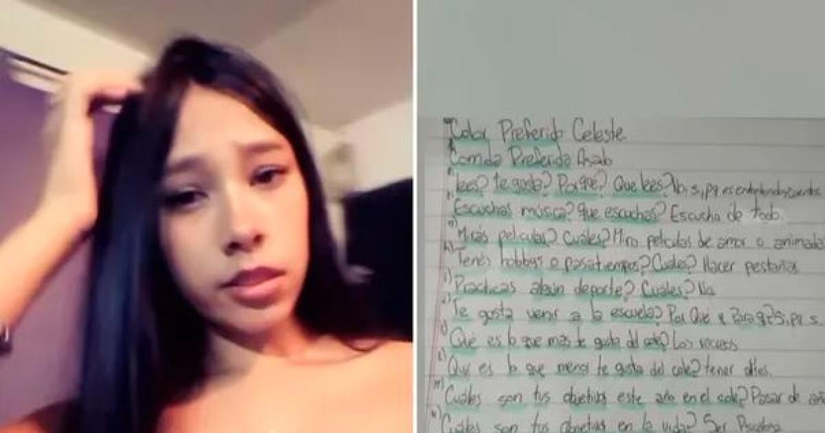 Los suentildeos que escribioacute Agostina Vega- queriacutea terminar la escuela y ser psicoacuteloga