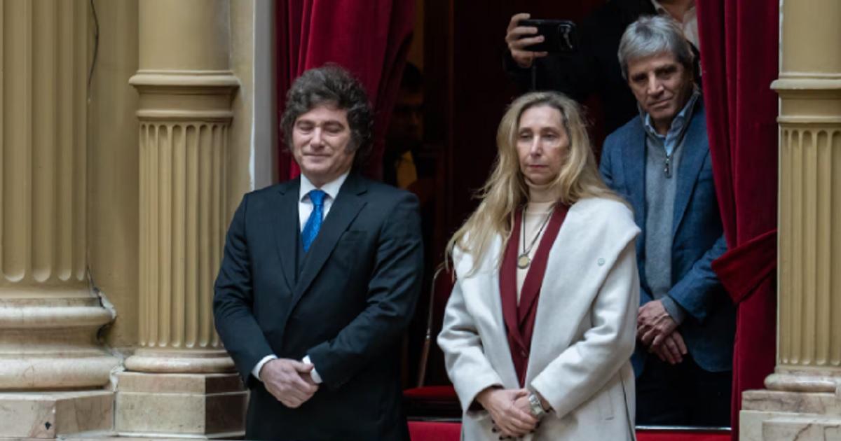 Javier Milei junto a Karina Milei - Foto- Todo Noticias