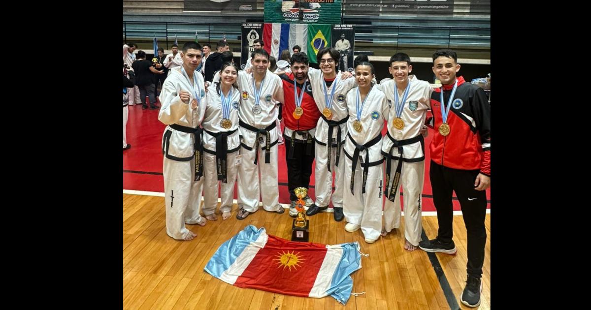 Destacada participacioacuten en el Campeonato Internacional Tres Fronteras de la delegacioacuten de Taekwondo Top Team