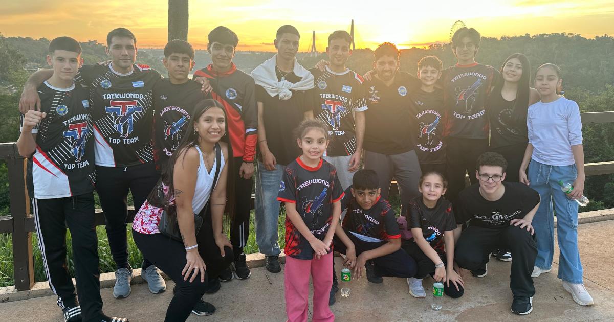 Destacada participacioacuten en el Campeonato Internacional Tres Fronteras de la delegacioacuten de Taekwondo Top Team