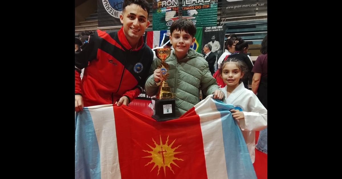 Destacada participacioacuten en el Campeonato Internacional Tres Fronteras de la delegacioacuten de Taekwondo Top Team