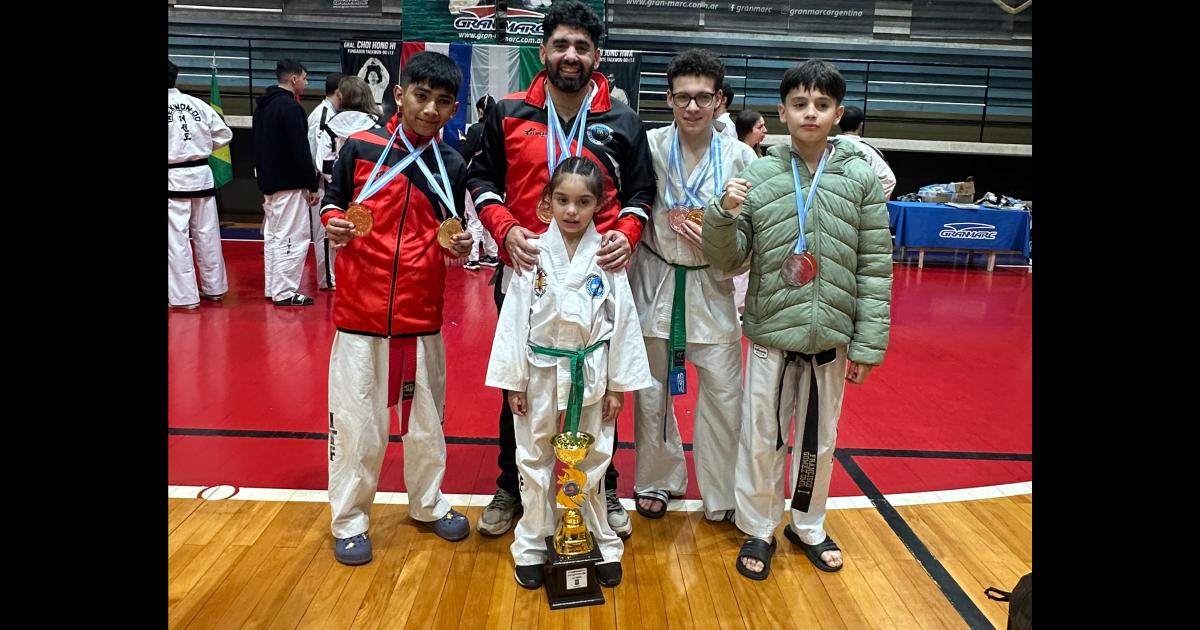 Destacada participacioacuten en el Campeonato Internacional Tres Fronteras de la delegacioacuten de Taekwondo Top Team
