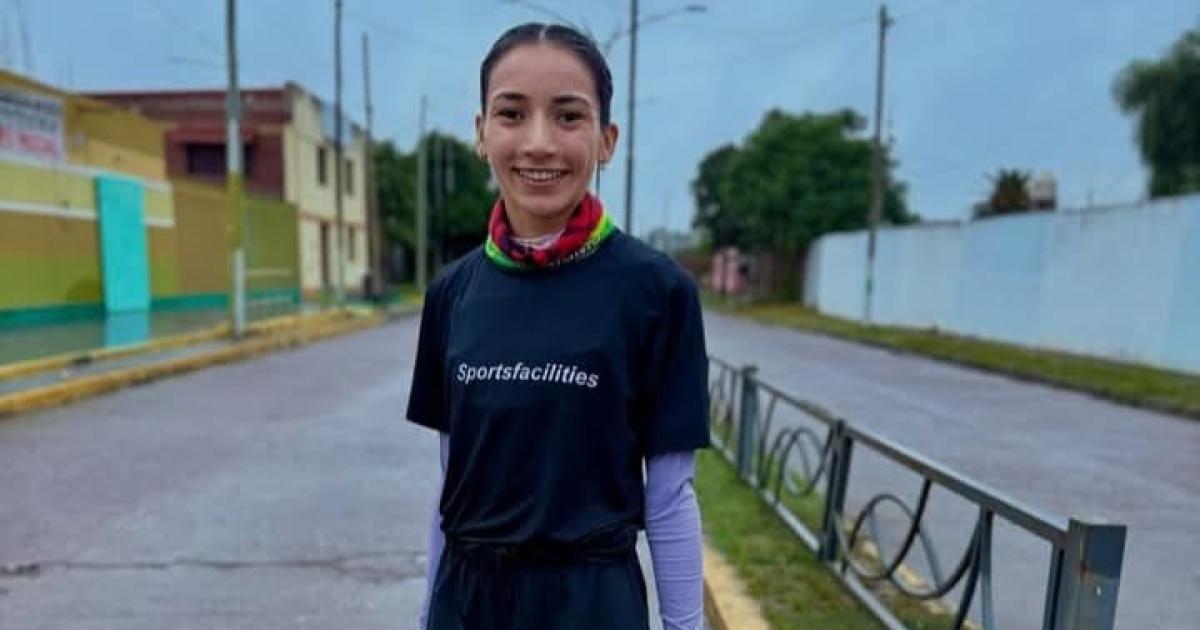 La atleta friense Neacutelida Pentildeaflor volveraacute a tener su segunda experiencia internacional en atletismo