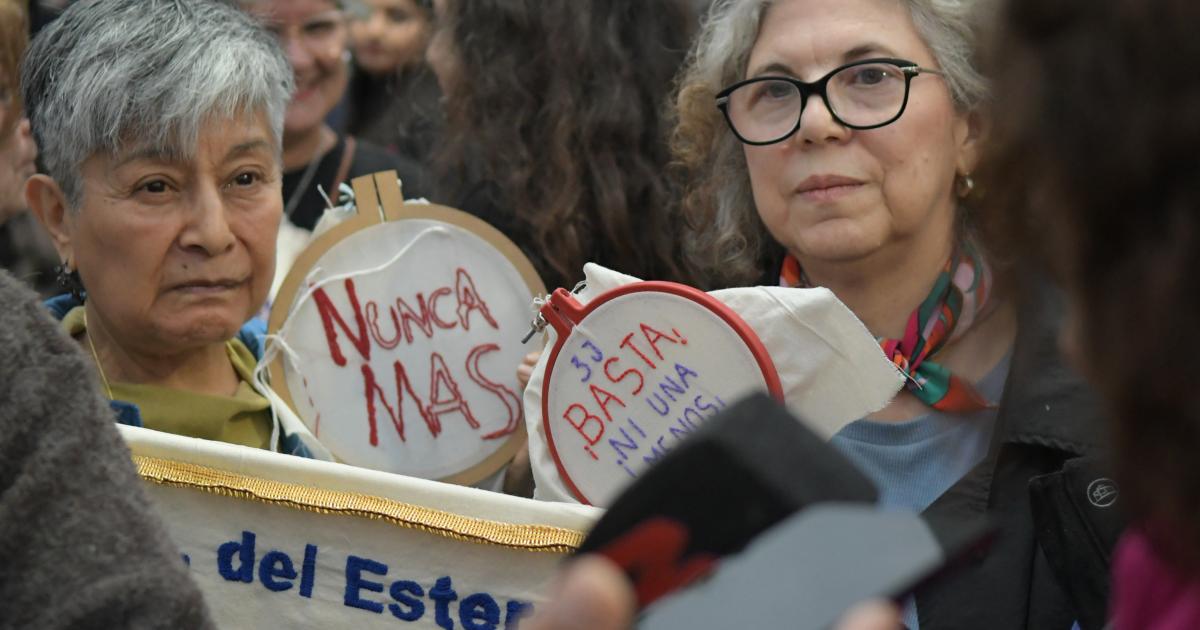 FOTOS- Las imaacutegenes de la marcha Ni Una Menos en Santiago 