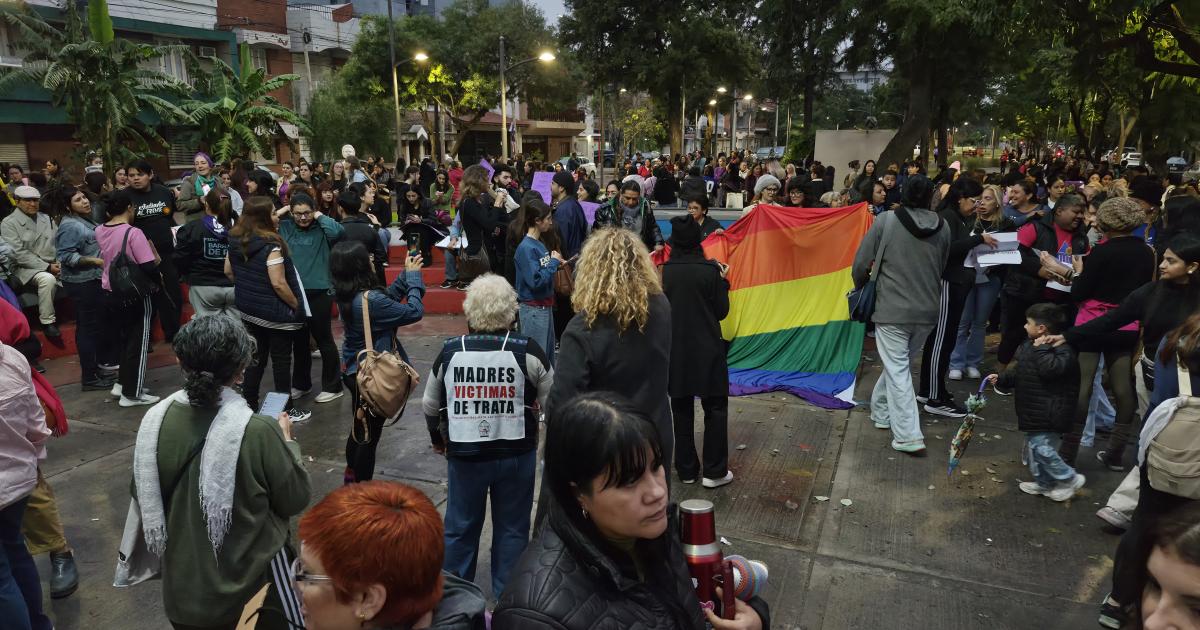 FOTOS- Las imaacutegenes de la marcha Ni Una Menos en Santiago 
