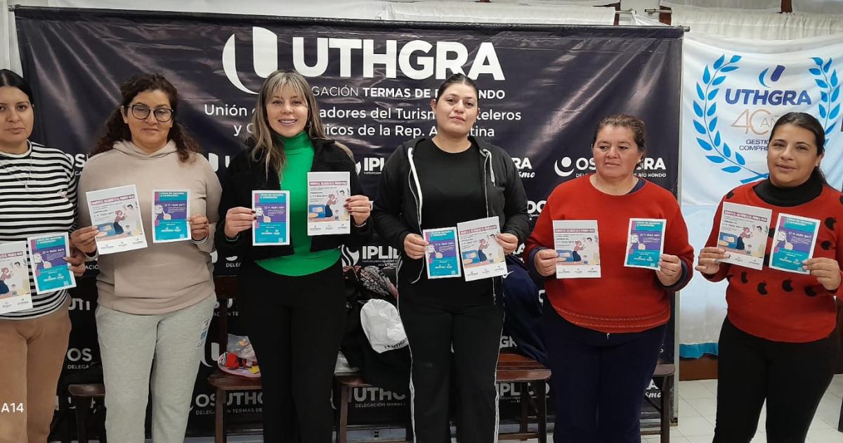 La Uthgra Las Termas se adhiere a la consigna de Ni una menos