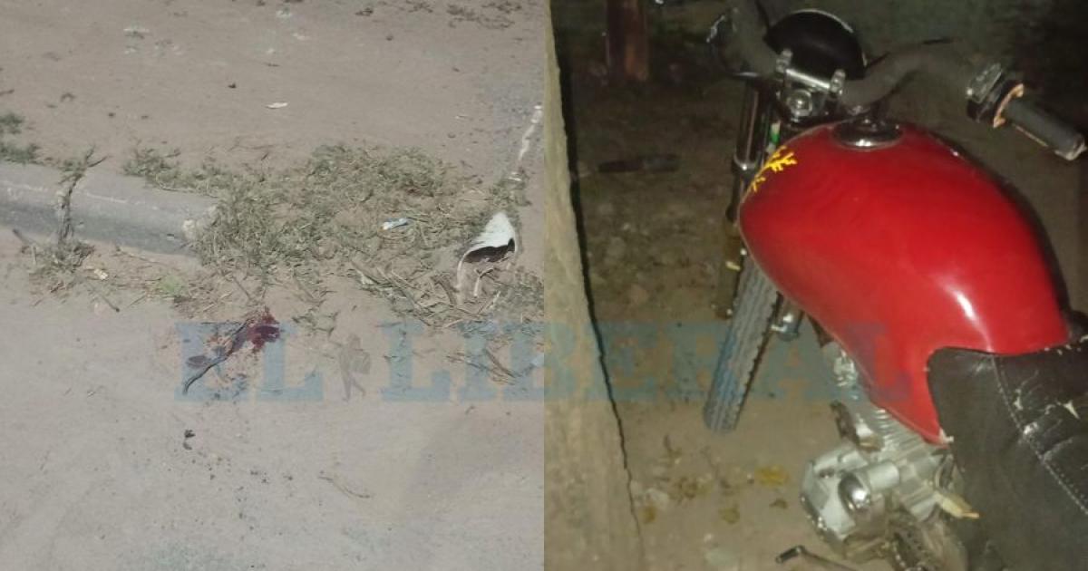 Quimiliacute- un adolescente de 17 antildeos pelea por su vida tras un violento derrape en moto