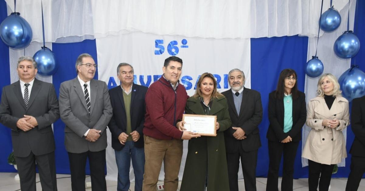 Fuentes y Benavente presidieron el acto por el 56deg aniversario de la Direccioacuten de Traacutensito Municipal