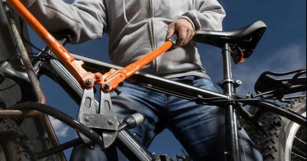 Le robaron la bicicleta de la vereda en pleno centro mientras dormiacutea