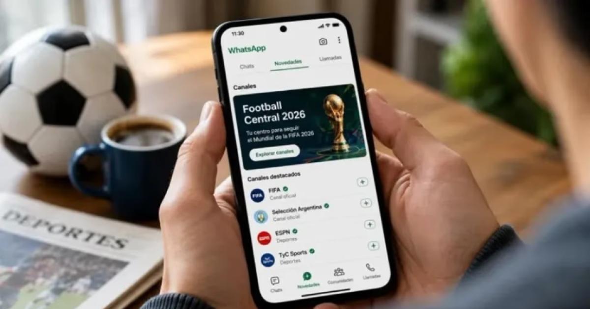 WhatsApp suma una nueva funcioacuten para seguir el Mundial 2026 desde el celular