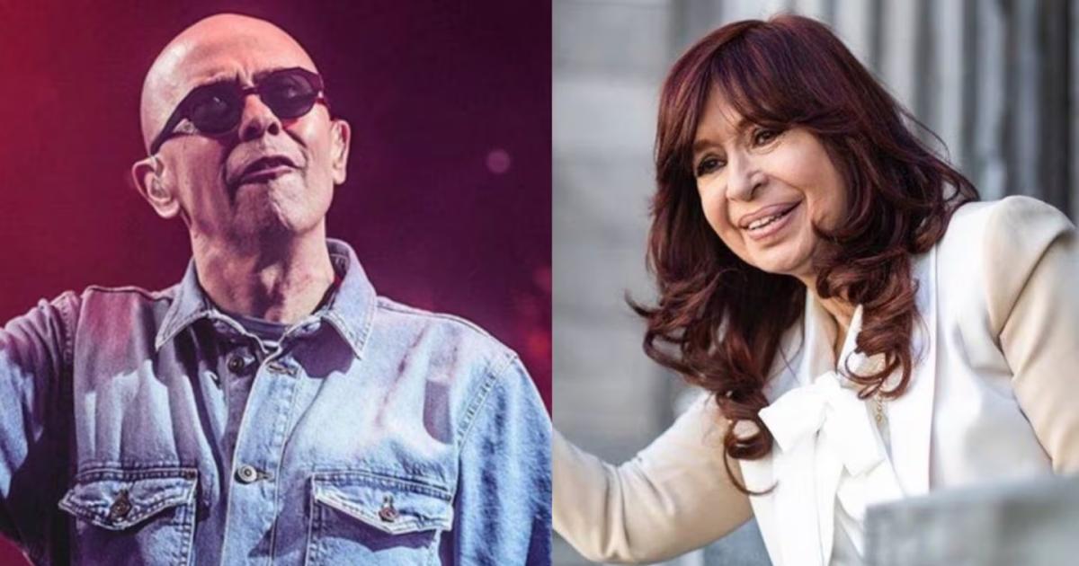 Cristina Kirchner despidioacute al Indio Solari con un emotivo mensaje en redes sociales