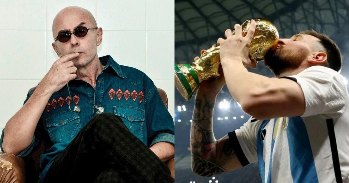 El audio ineacutedito del Indio Solari a Lionel Messi- iquestQueacute tal si ganaacutes un campeonato del mundo maacutes