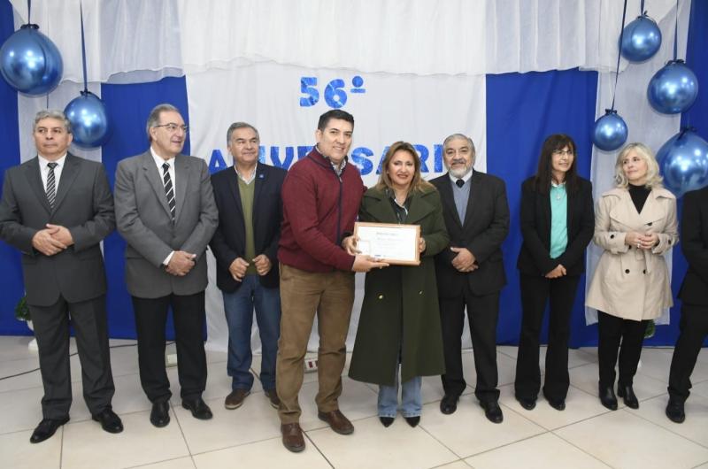 Fuentes y Benavente presidieron el acto por el 56deg aniversario de la Direccioacuten de Traacutensito Municipal