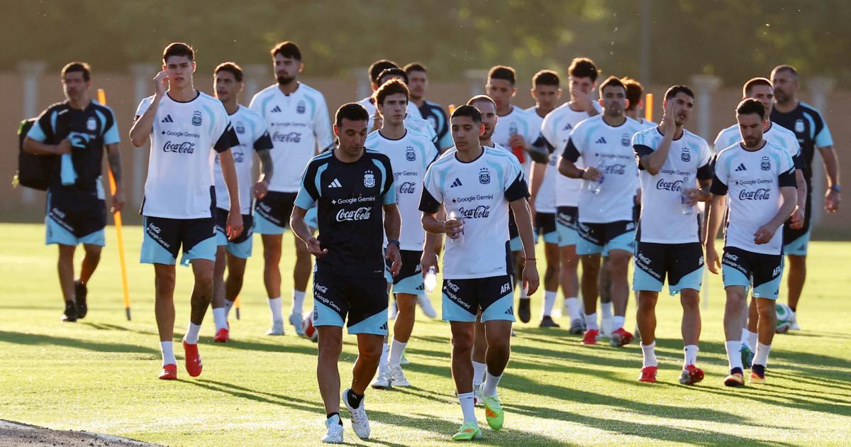 Una Argentina con preocupaciones por lesiones se prueba hoy ante Honduras