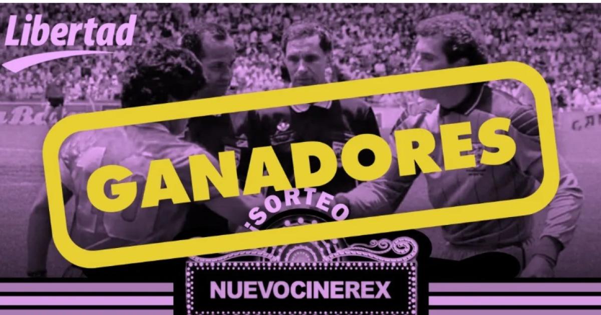 Estos son los ganadores de las entradas para el Cine Rex