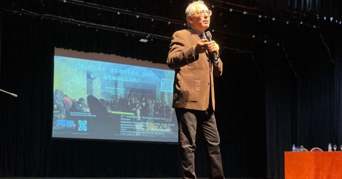 OSVALDO MELONI Economista profesor e investigador de la UNT en las Segundas Jornadas Económicas (Unse)