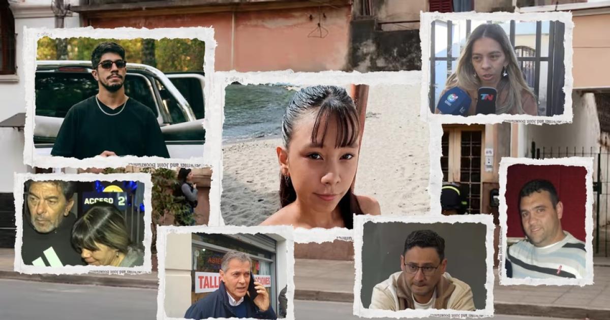 Caso Agostina quién es quién Foto- Agencia NA