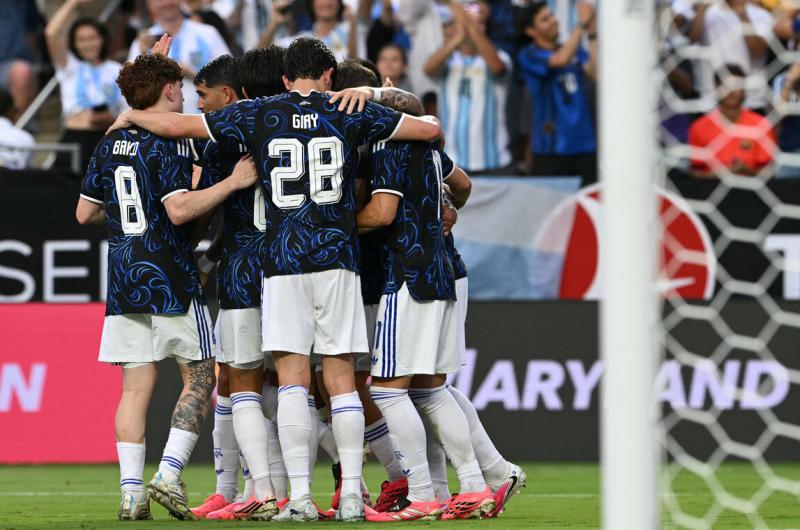 Argentina arrancoacute la preparacioacuten para el Mundial con un triunfo ante Honduras