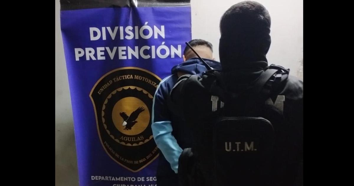 Ocasionoacute dantildeos en una vivienda y terminoacute tras las rejas
