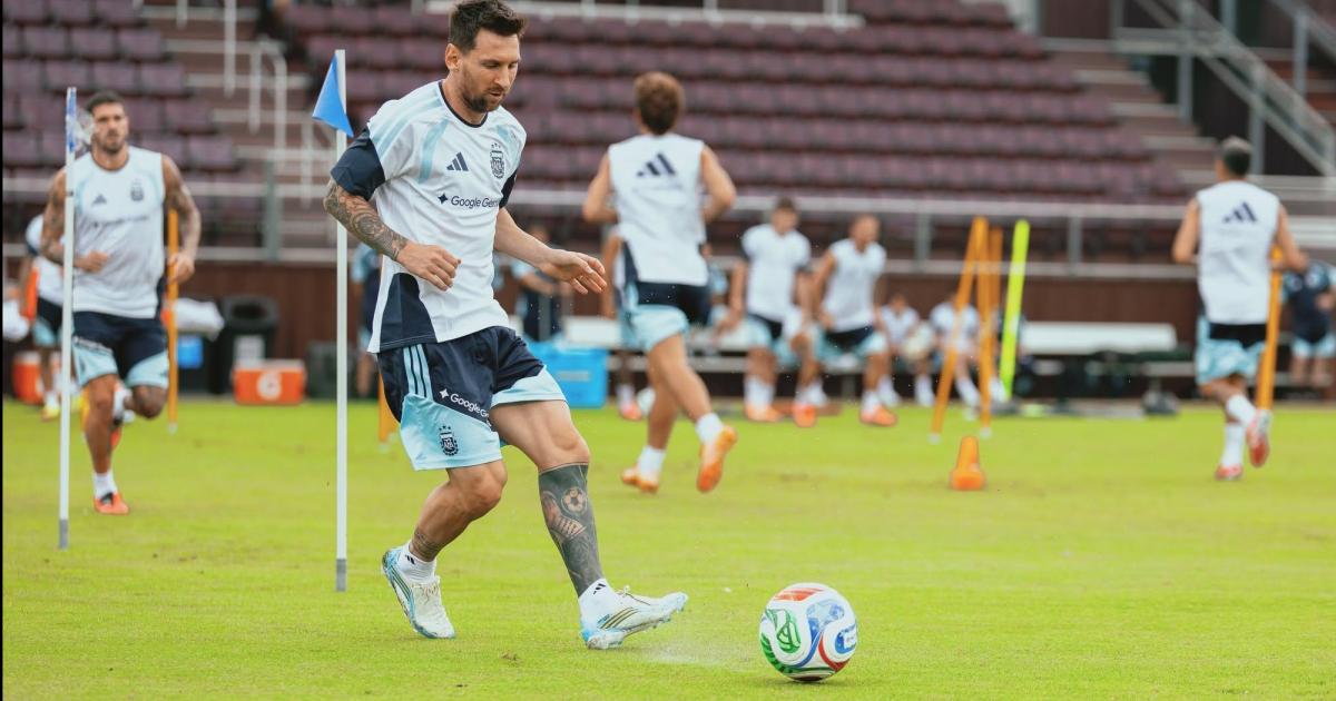 Con Messi en el equipo Argentina va por otro triunfo para llegar a tono al debut