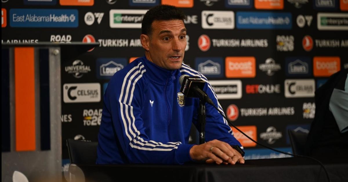 Scaloni sobre la presencia de Leo hoy- No seacute cuaacutentos minutos va a jugar