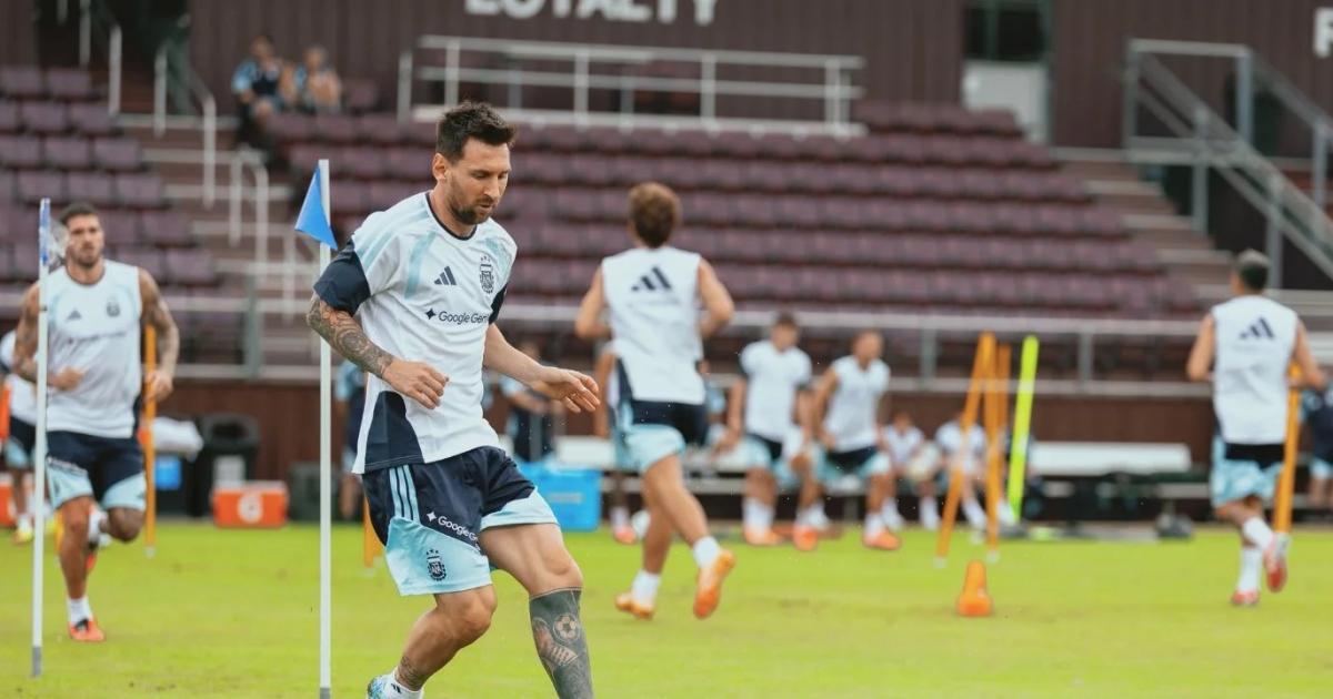 Messi seriacutea titular ante Islandia- la formacioacuten completa que preparoacute Scaloni