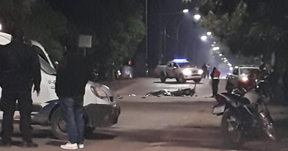 La Banda- un muerto y un herido grave tras derrapar en una moto
