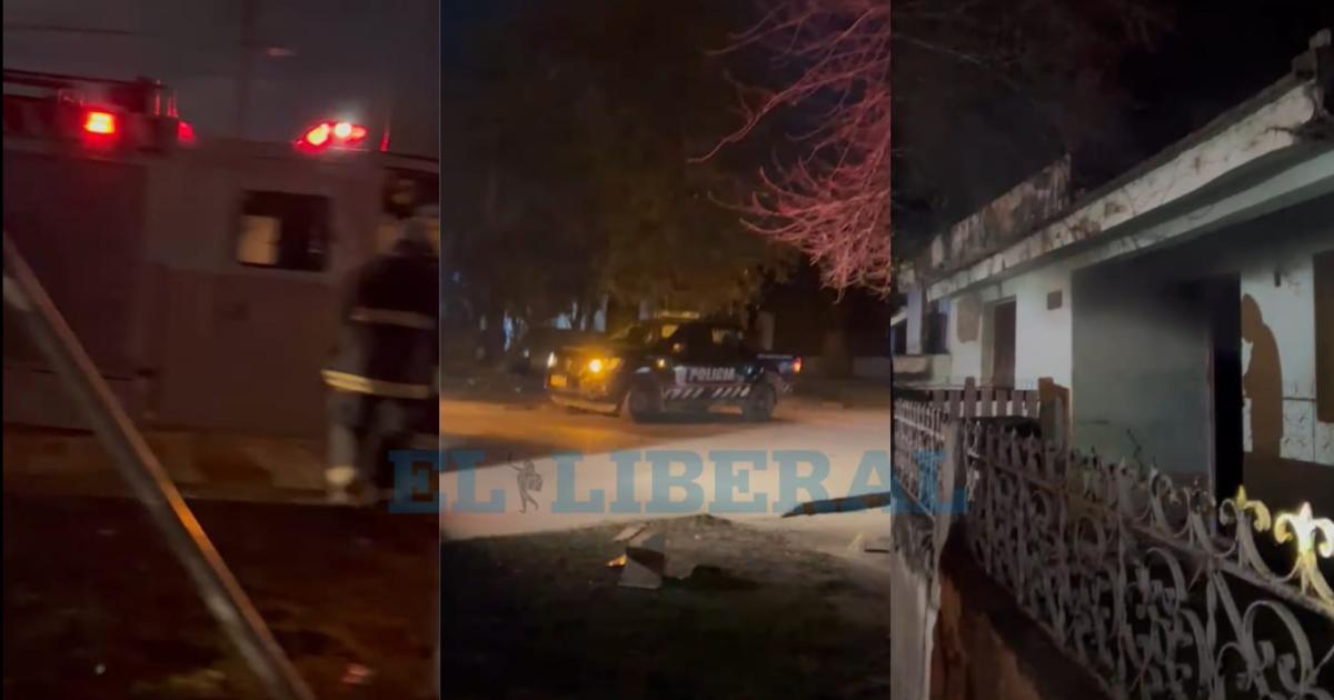 PERICIAS Los Bomberos lograron sofocar las llamas y evitar que se propagaran a las viviendas colindantes