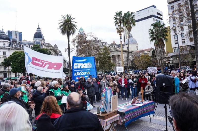 Las CTA marcharaacuten a Plaza de Mayo en rechazo al ajuste de Milei y en defensa de los sectores maacutes vulnerables
