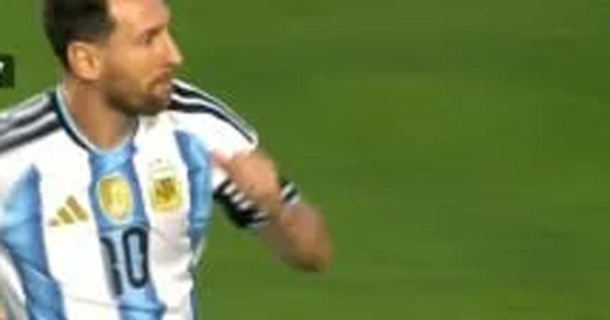La Pulga hizo otro gol reacutecord para la Seleccioacuten Argentina