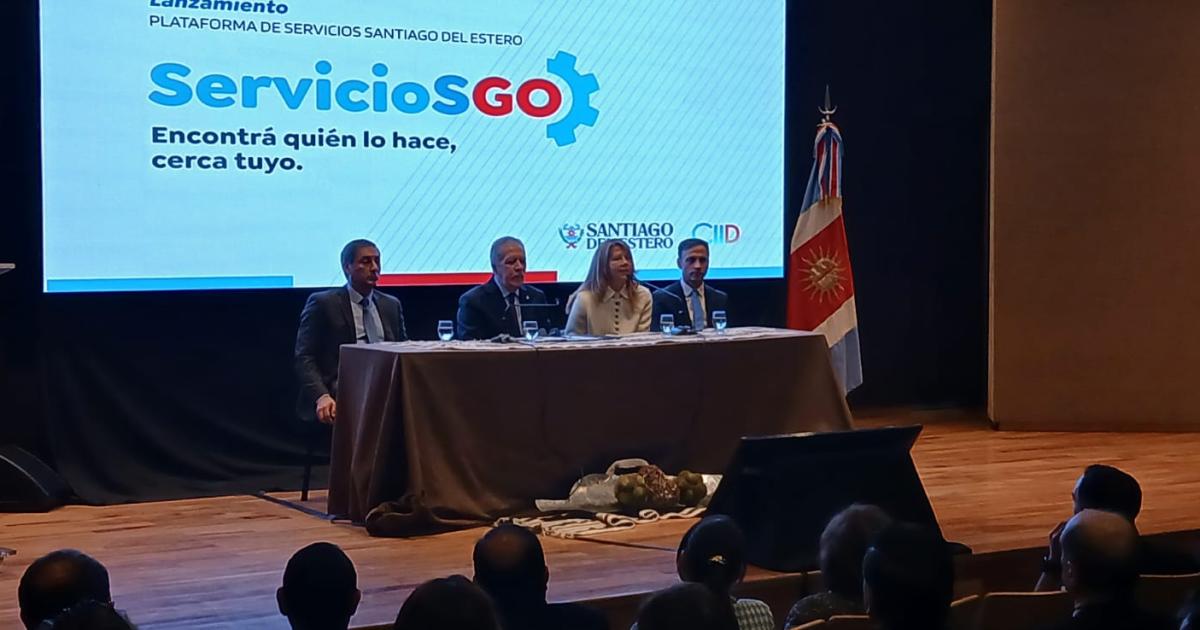 El Gobernador presentoacute la plataforma ServicioSGO- queacute es para queacute sirve y coacutemo funciona
