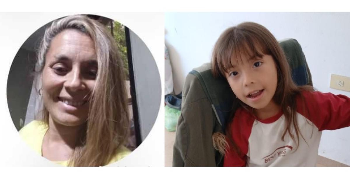 Desesperada buacutesqueda de Mariacutea Gimena y Ana Luz- una madre y su hija de 7 antildeos que viven en situacioacuten de calle