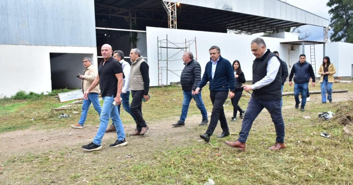La obra del Matadero Frigoriacutefico de Friacuteas tiene un avance del 90-en-porciento-