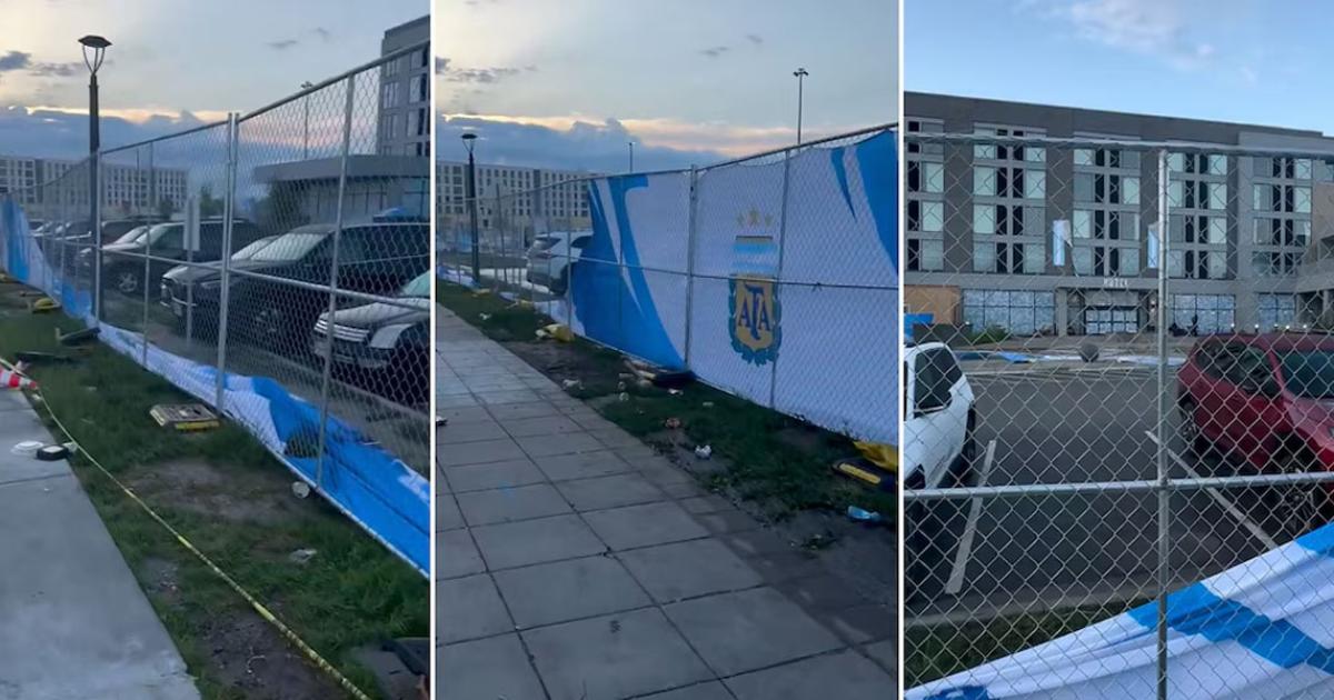 Alerta de tornado a pocos kiloacutemetros de la concentracioacuten de la Seleccioacuten Argentina