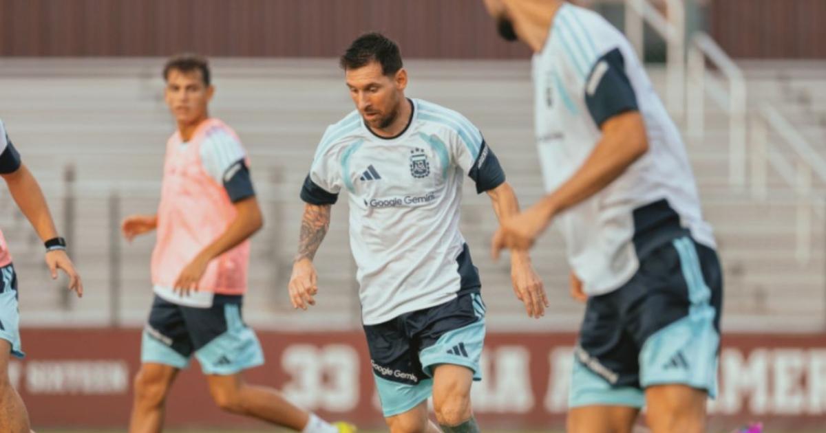 Tras vencer a Islandia la Seleccioacuten se entrena y Scaloni pone el foco en el debut con Argelia